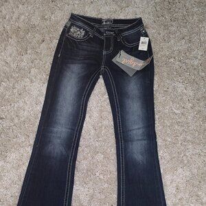 Boot Cut Sound Girl Jeans Brand New Size 1